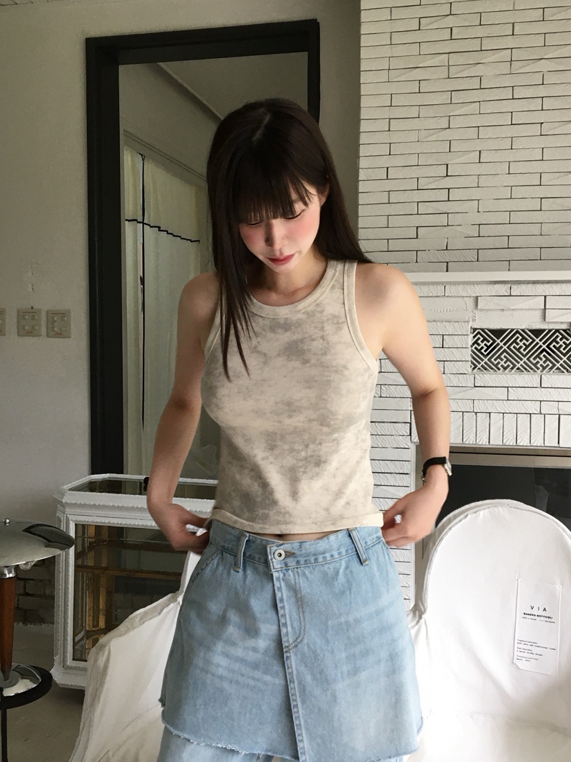 LEGACY韓國直郵女士新品人氣推薦26春夏吊帶背心水洗無袖LEGACY吊帶/背心