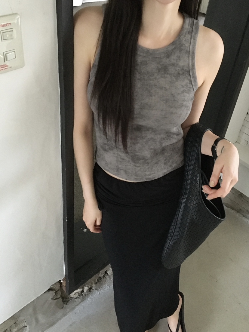 LEGACY韓國直郵女士新品人氣推薦26春夏吊帶背心水洗無袖LEGACY吊帶/背心