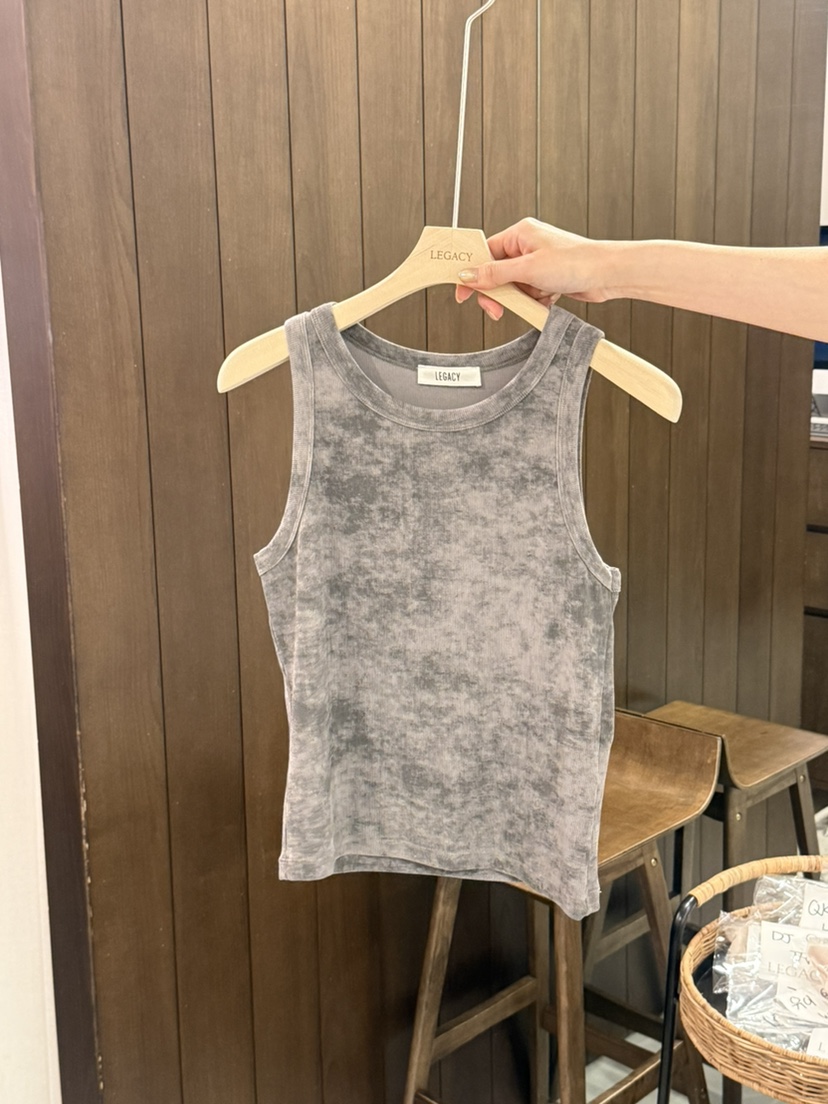 LEGACY韓國直郵女士新品人氣推薦26春夏吊帶背心水洗無袖LEGACY吊帶/背心圖色1