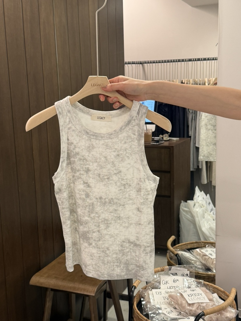 LEGACY韓國直郵女士新品人氣推薦26春夏吊帶背心水洗無袖LEGACY吊帶/背心圖色3