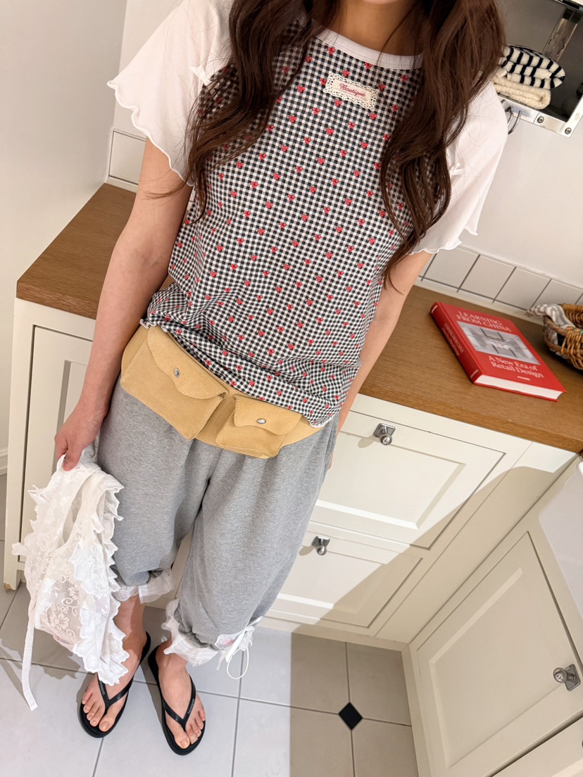 BOUTIQUE-L韓國直郵實拍女裝新品時尚推薦人氣26夏季T恤BOUTIQUE-LT恤
