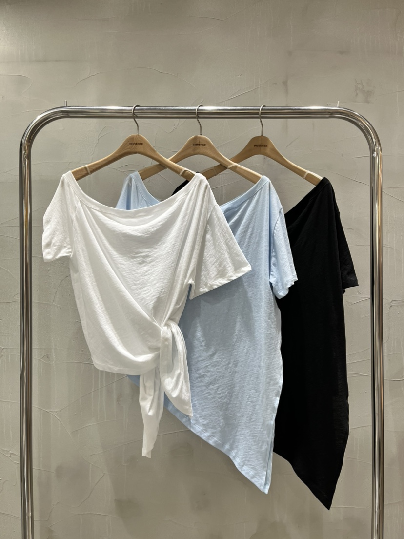 INSSENSE-A東大門實拍韓國女裝新品熱賣26夏季推薦休閑T恤INSSENSE-AT恤