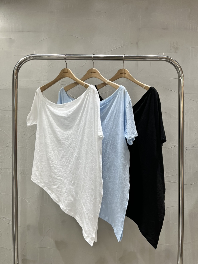 INSSENSE-A東大門實拍韓國女裝新品熱賣26夏季推薦休閑T恤INSSENSE-AT恤