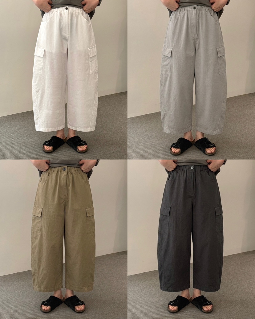 MONE-A韓國直郵實拍女士新款推薦時尚26夏季人氣休閑休閑褲MONE-A休閑褲