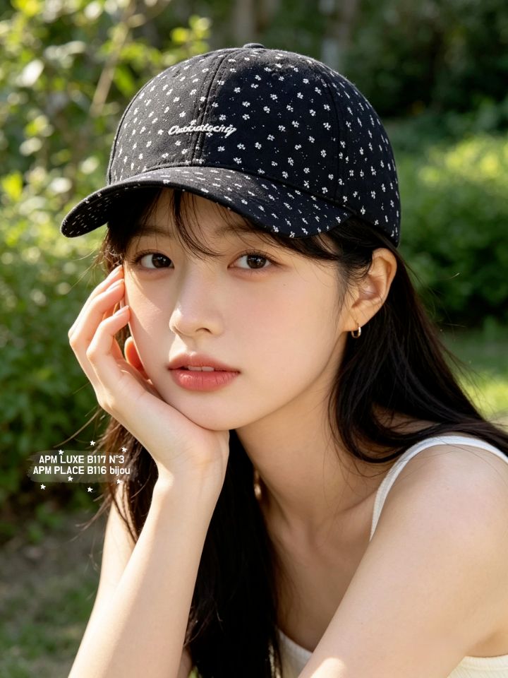 N3韓國直郵實拍女士新款職業時尚26夏季熱賣推薦帽子花朵N3帽子