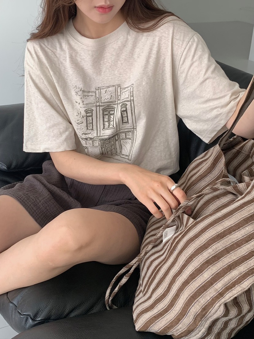 BLEECKER韓國直郵女士新品推薦26夏季時尚人氣職業熱賣T恤BLEECKERT恤