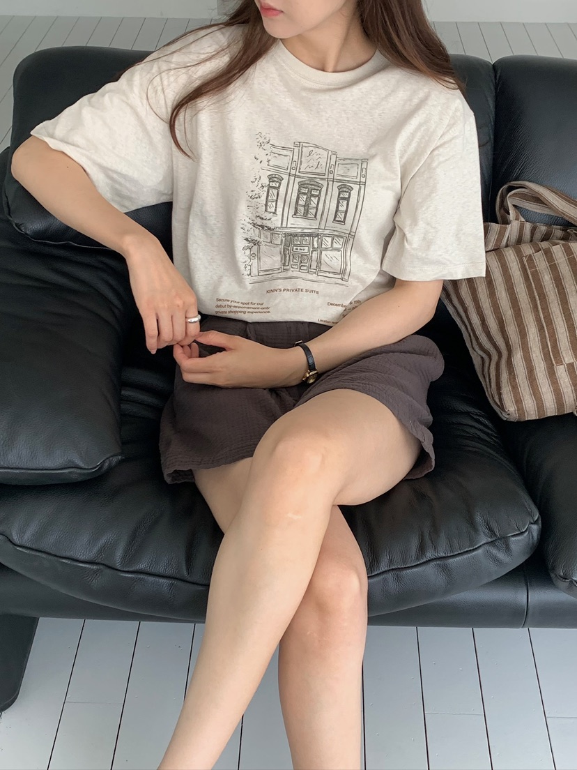 BLEECKER韓國直郵女士新品推薦26夏季時尚人氣職業熱賣T恤BLEECKERT恤