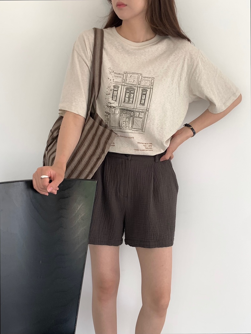 BLEECKER韓國直郵女士新品推薦26夏季時尚人氣職業熱賣T恤BLEECKERT恤