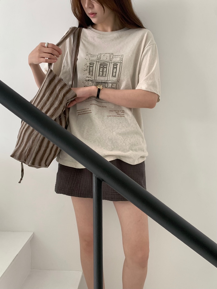 BLEECKER韓國直郵女士新品推薦26夏季時尚人氣職業熱賣T恤BLEECKERT恤