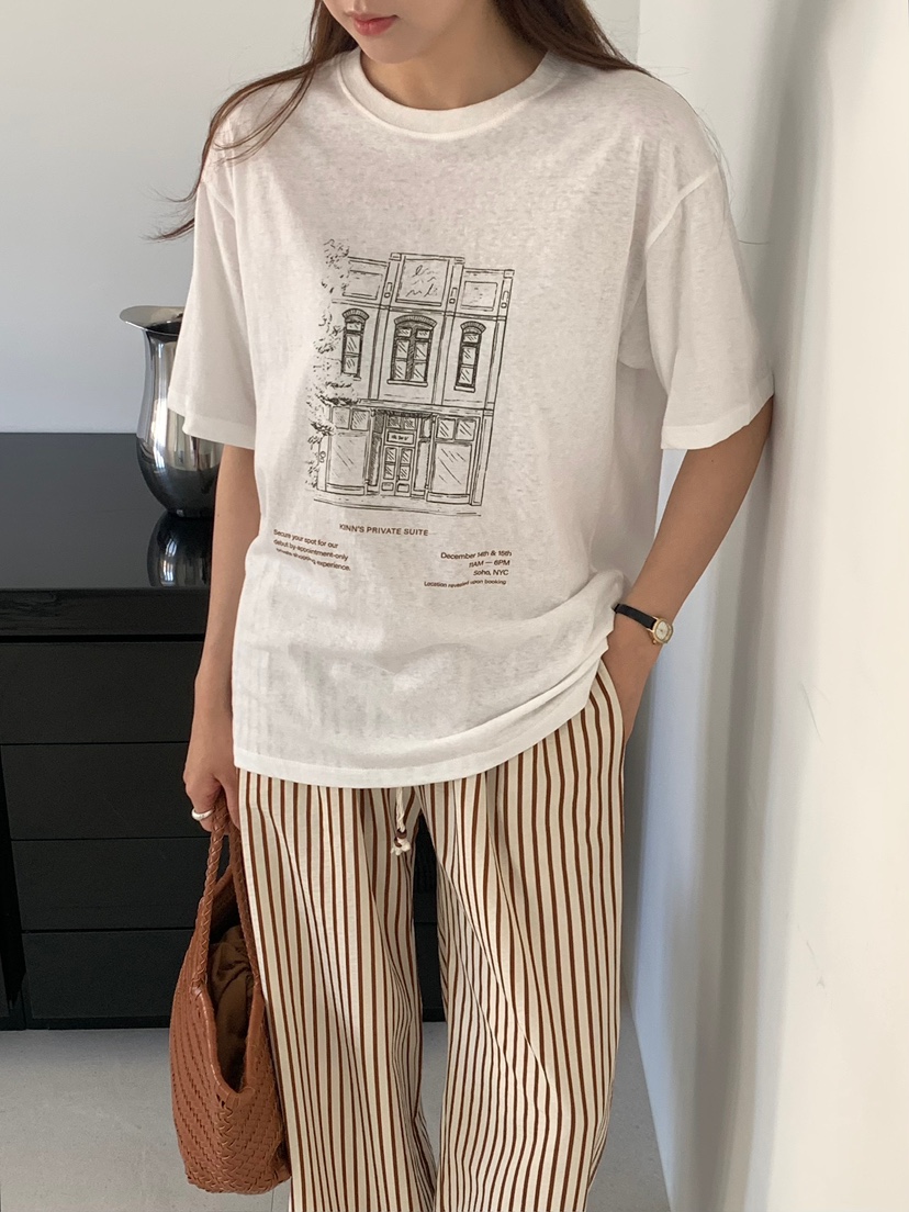 BLEECKER韓國直郵女士新品推薦26夏季時尚人氣職業熱賣T恤BLEECKERT恤
