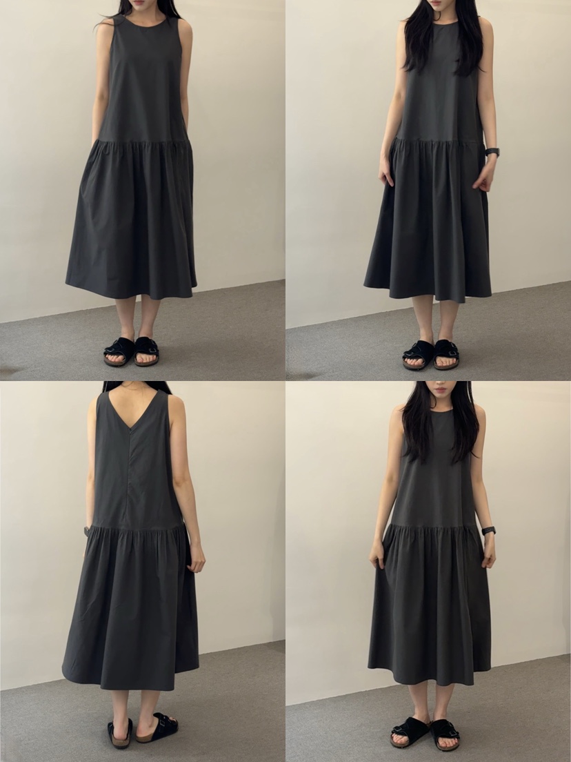 MONE-A韓國代購女士新品26夏季職業人氣休閑熱賣連衣裙SMONE-A連衣裙