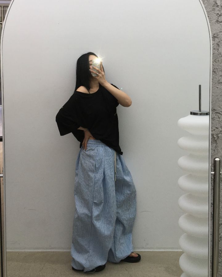 HESTORY韓國直郵女裝新款休閑26夏季人氣時尚休閑褲男女同款HESTORY休閑褲