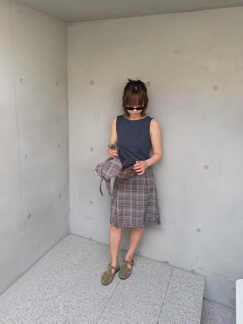OLI SEOUL韓國直郵實拍女士新款時尚職業26夏季半身裙中短裙OLI SEOUL半身裙/中短裙