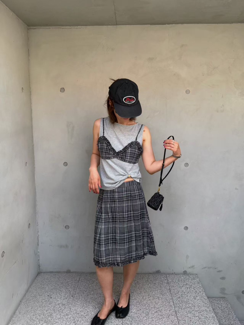 OLI SEOUL韓國直郵實拍女士新款時尚職業26夏季半身裙中短裙OLI SEOUL半身裙/中短裙