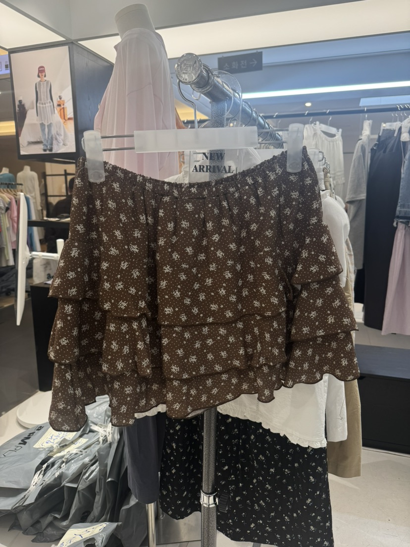 OLI SEOUL韓國直郵實拍女裝新品休閑人氣時尚26春夏短裙OLI SEOUL短裙