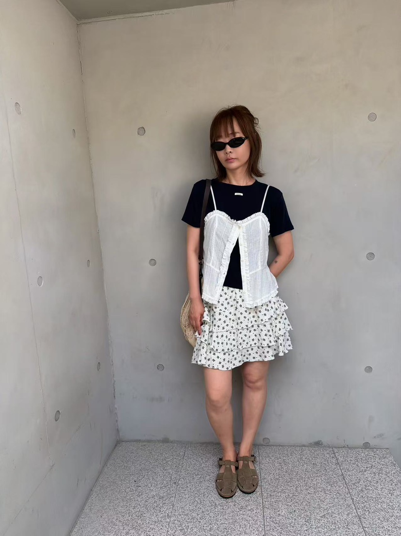 OLI SEOUL韓國直郵實拍女裝新品休閑人氣時尚26春夏短裙OLI SEOUL短裙