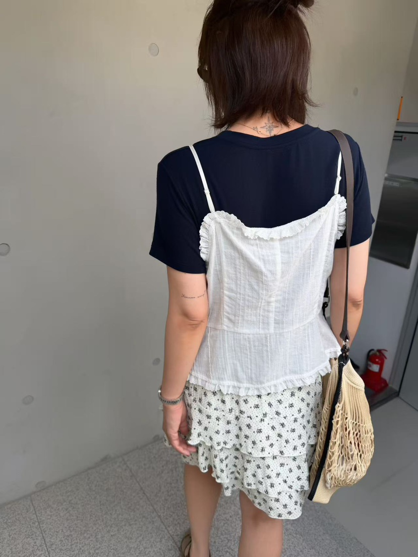 OLI SEOUL韓國直郵實拍女裝新品休閑人氣時尚26春夏短裙OLI SEOUL短裙