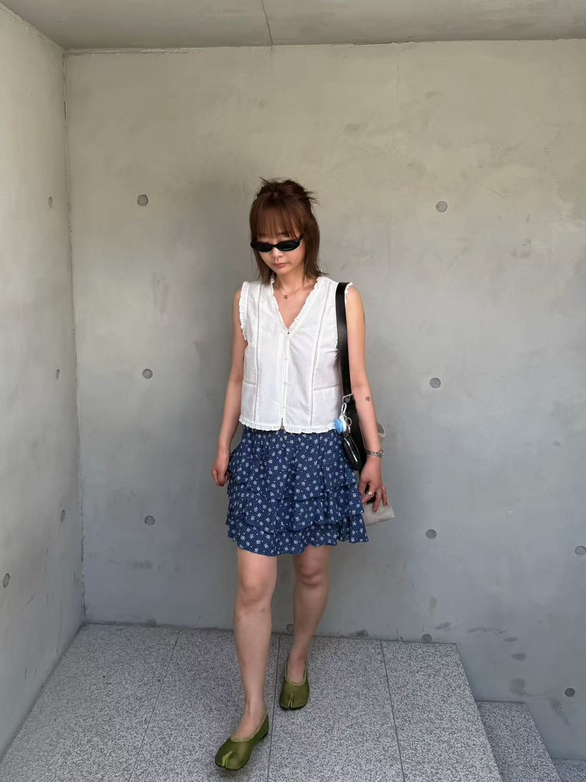 OLI SEOUL韓國直郵實拍女裝新品休閑人氣時尚26春夏短裙OLI SEOUL短裙