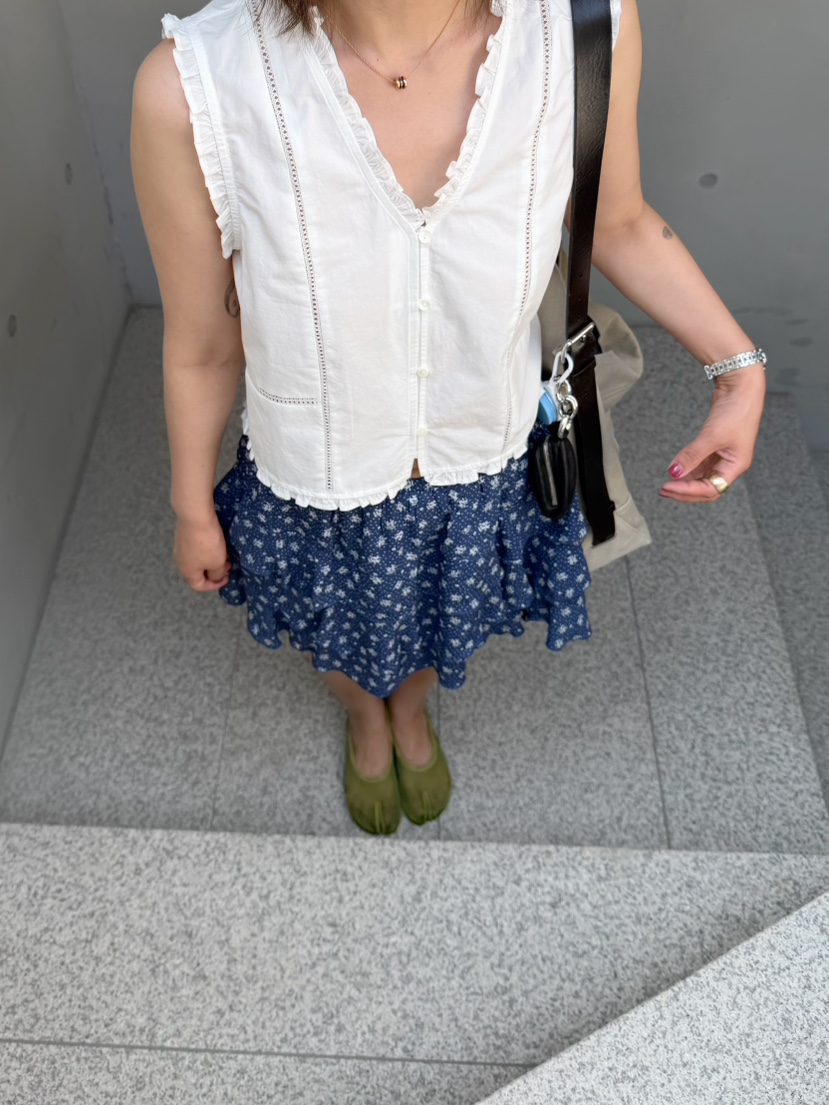 OLI SEOUL韓國直郵實拍女裝新品休閑人氣時尚26春夏短裙OLI SEOUL短裙