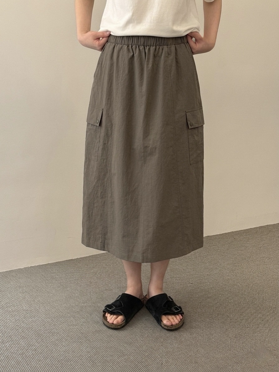 MONE-A韓國東大門代購女裝新品職業推薦人氣26春夏長裙SMONE-A長裙圖色2