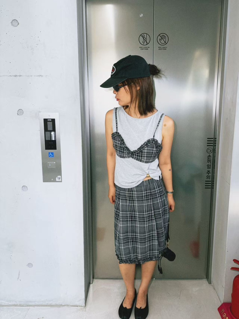 OLI SEOUL韓國東大門代購女士新品26夏季職業推薦吊帶背心OLI SEOUL吊帶/背心