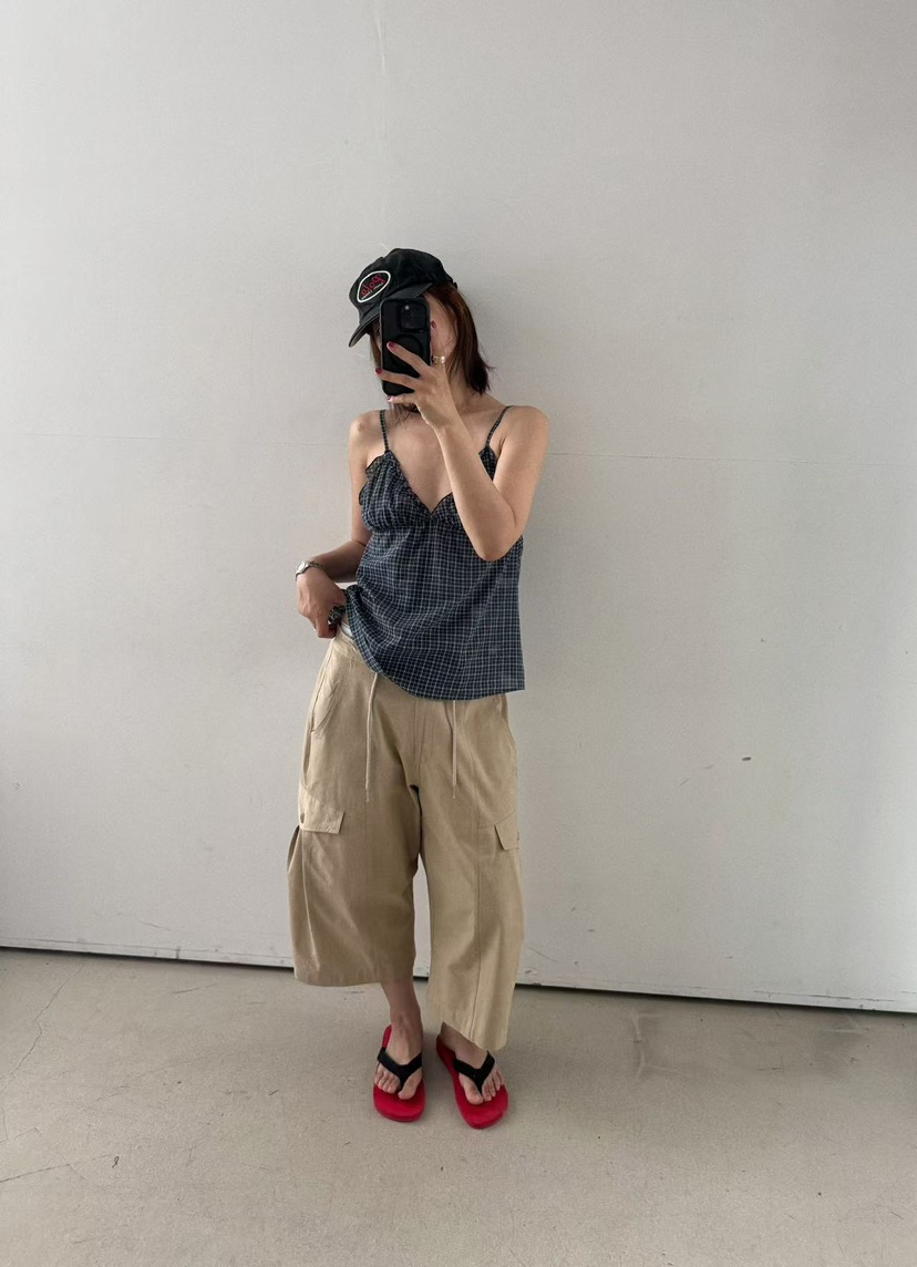 OLI SEOUL韓國東大門直郵女士新款26春夏推薦人氣吊帶背心OLI SEOUL吊帶/背心