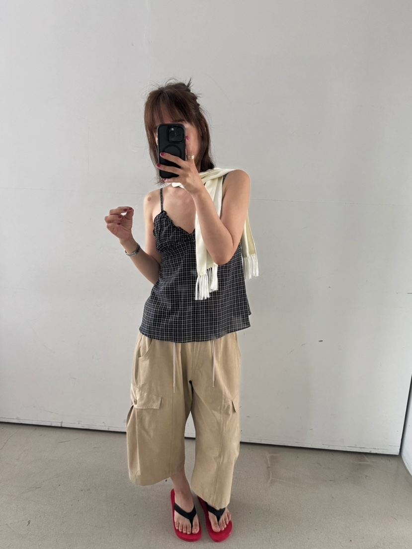 OLI SEOUL韓國東大門直郵女士新款26春夏推薦人氣吊帶背心OLI SEOUL吊帶/背心