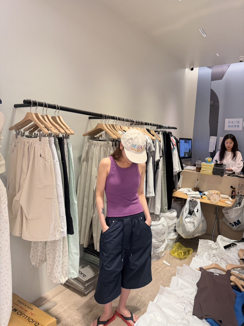 ORMORE韓國直郵女士新品26春夏熱賣人氣26夏季職業時尚短褲ORMORE短褲