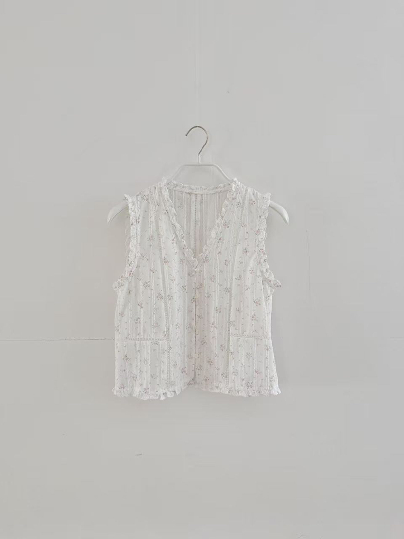 OLI SEOUL韓國東大門代購女士新品休閑時尚26夏季吊帶背心LOLI SEOUL吊帶/背心圖色1