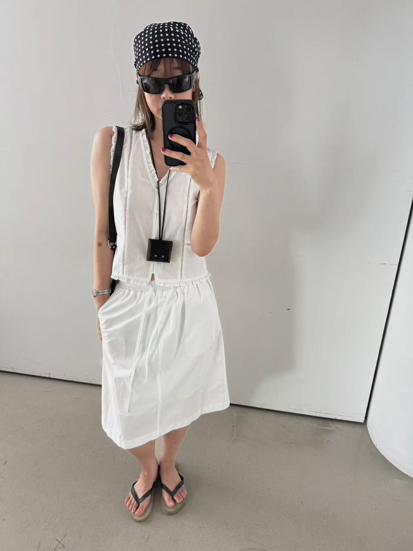 OLI SEOUL東大門實拍韓國女裝新品人氣26夏季半身裙中短裙SOLI SEOUL半身裙/中短裙