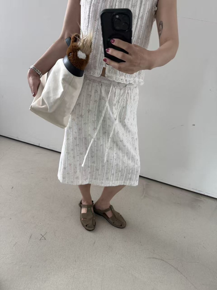 OLI SEOUL東大門實拍韓國女裝新品人氣26夏季半身裙中短裙SOLI SEOUL半身裙/中短裙