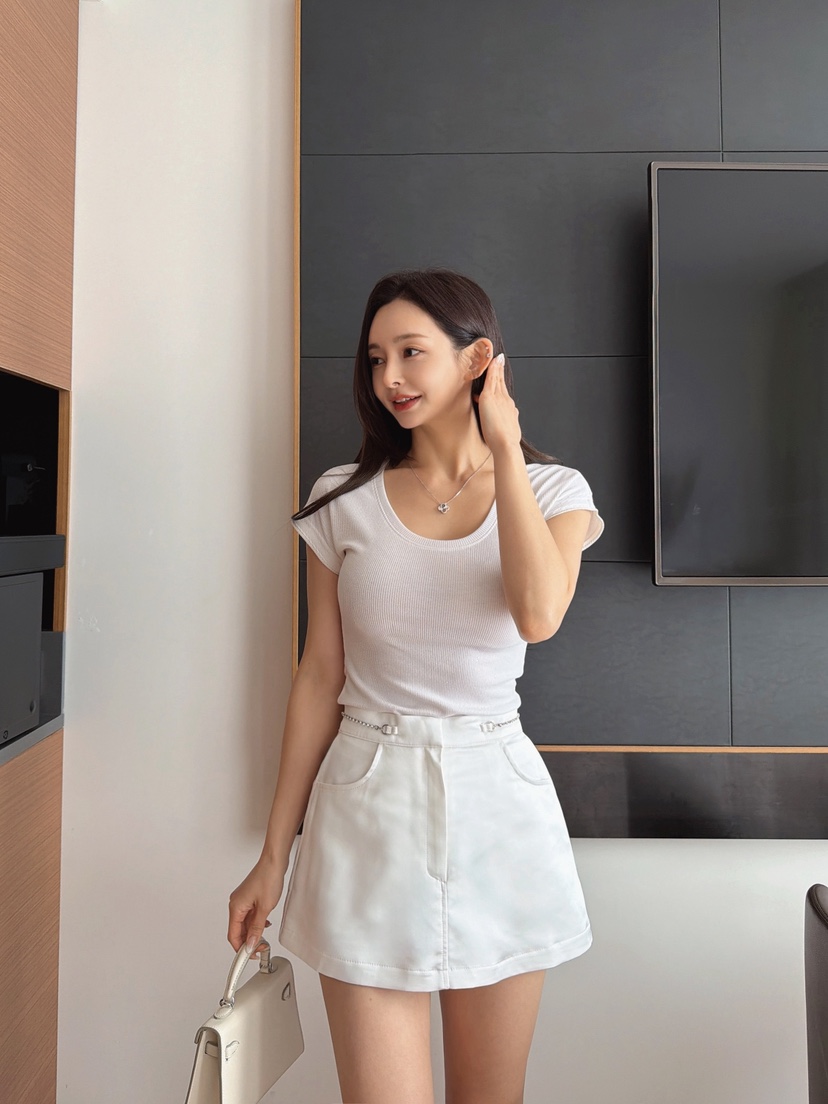 CLOTH東大門實拍韓國女士新品人氣休閑時尚熱賣推薦26夏季裙褲CLOTH裙褲