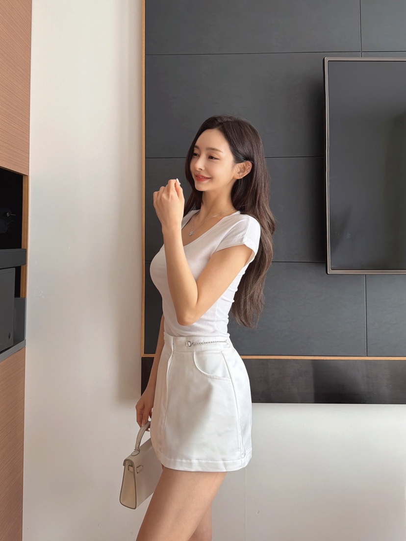 CLOTH東大門實拍韓國女士新品人氣休閑時尚熱賣推薦26夏季裙褲CLOTH裙褲