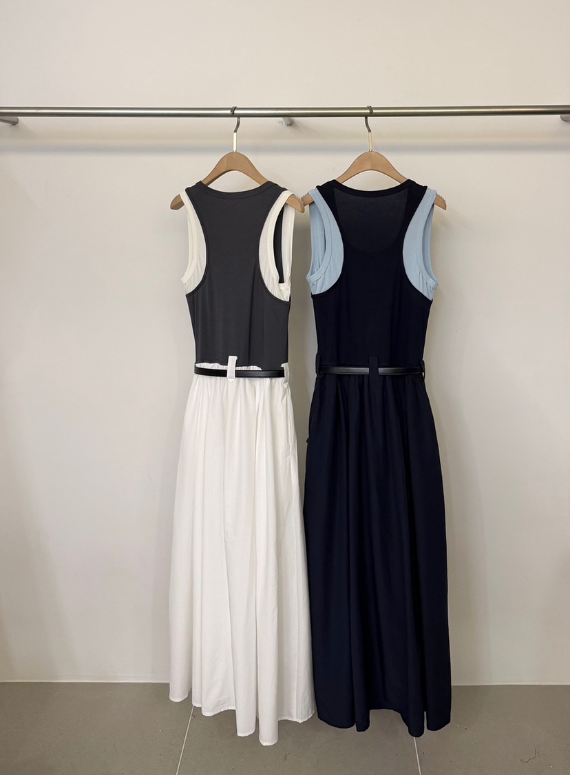 TWENTY FOUR SEVEN24-7韓國直郵實拍女士新品熱賣連衣裙不含腰帶TEWNTY FOUR SEVEN24-7連衣裙