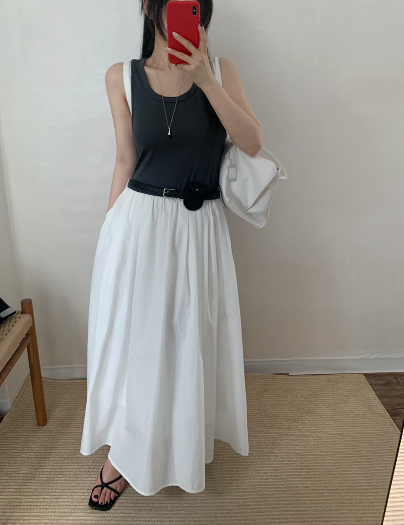 TWENTY FOUR SEVEN24-7韓國直郵實拍女士新品熱賣連衣裙不含腰帶TEWNTY FOUR SEVEN24-7連衣裙