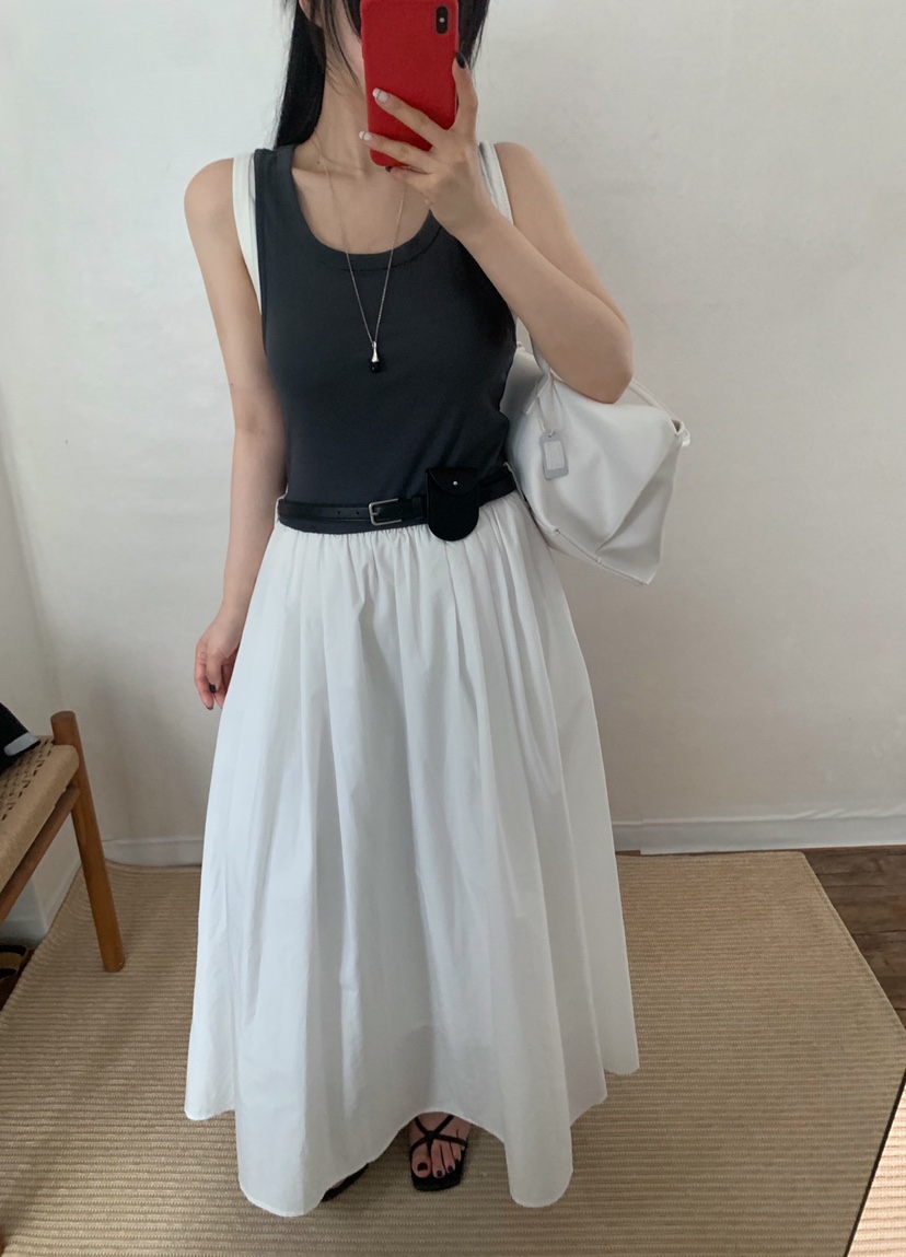 TWENTY FOUR SEVEN24-7韓國直郵實拍女士新品熱賣連衣裙不含腰帶TEWNTY FOUR SEVEN24-7連衣裙