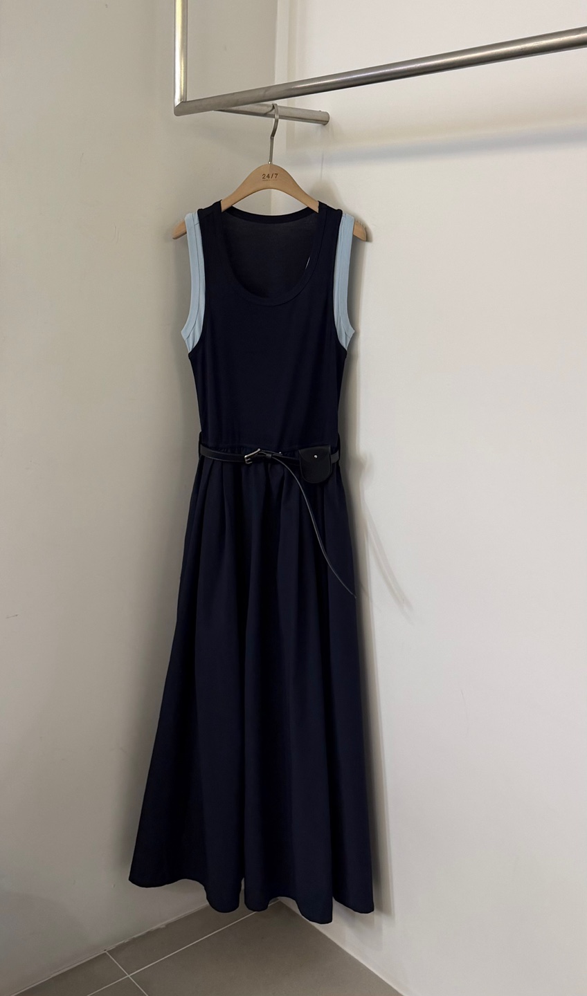 TWENTY FOUR SEVEN24-7韓國直郵實拍女士新品熱賣連衣裙不含腰帶TEWNTY FOUR SEVEN24-7連衣裙圖色2