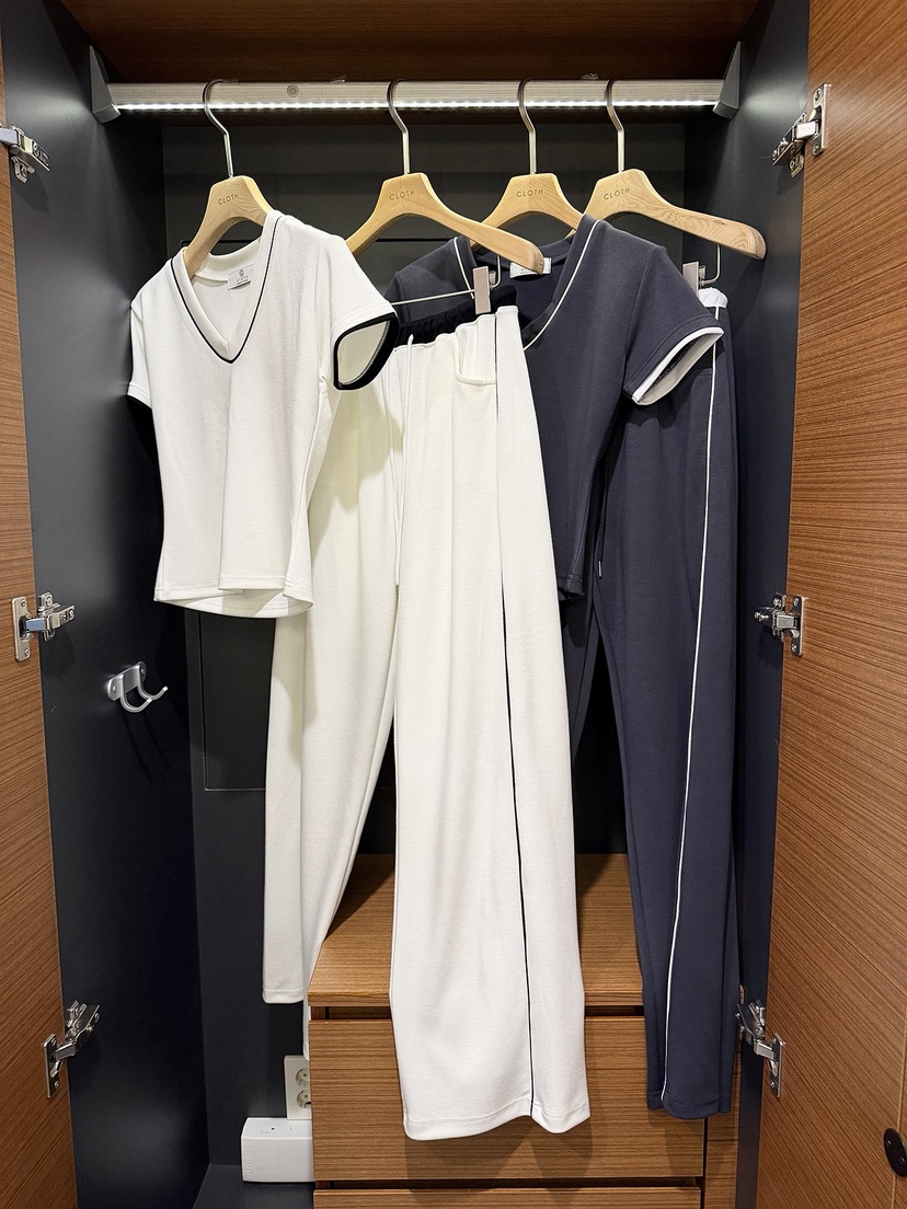 CLOTH韓國代購女裝新款時尚26春夏26夏季熱賣人氣休閑套裝SCLOTH套裝