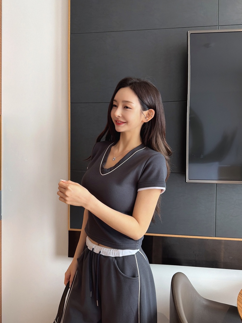 CLOTH韓國代購女裝新款時尚26春夏26夏季熱賣人氣休閑套裝SCLOTH套裝
