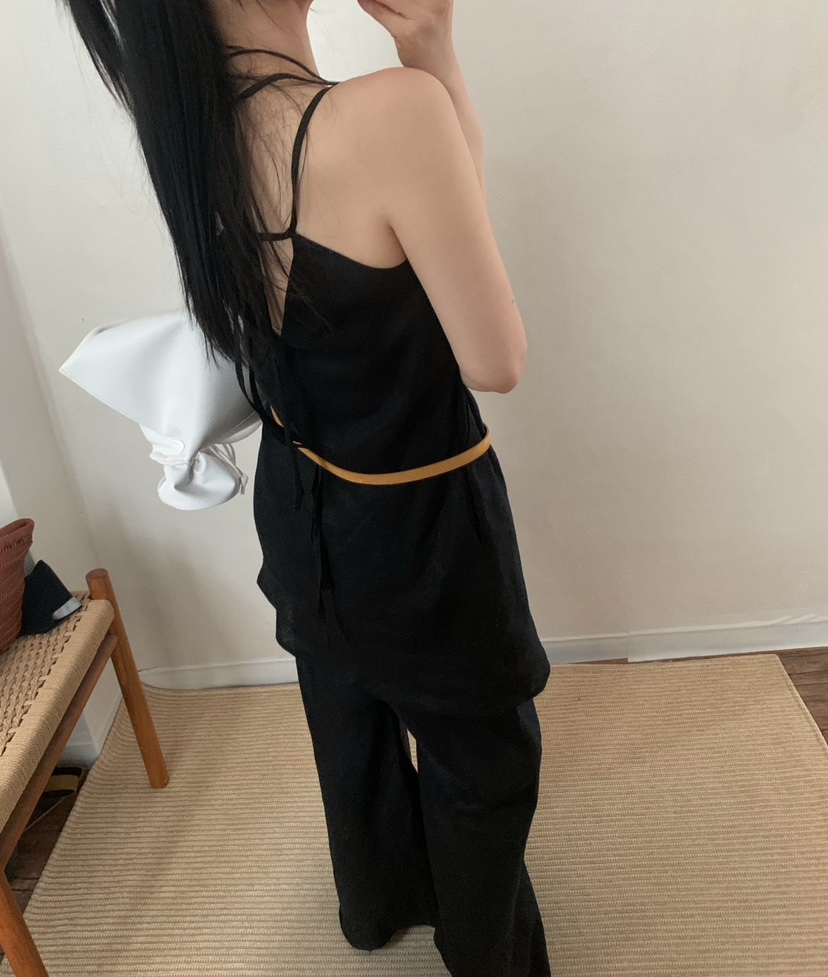 TWENTY FOUR SEVEN24-7韓國代購女裝新款熱賣休閑褲亞麻TEWNTY FOUR SEVEN24-7休閑褲