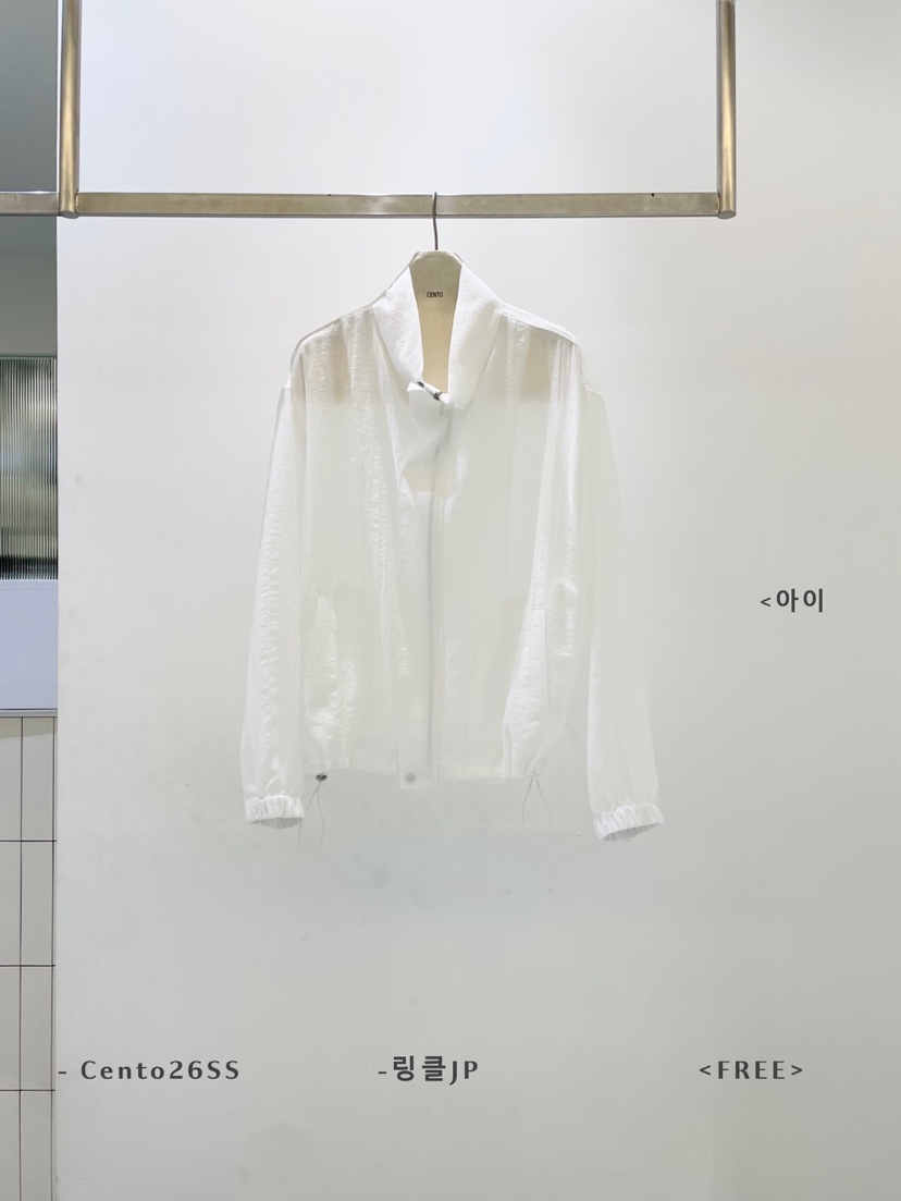 CENTO韓國直郵實拍女裝新品26夏季人氣26春夏推薦時尚夾克CENTO夾克圖色1