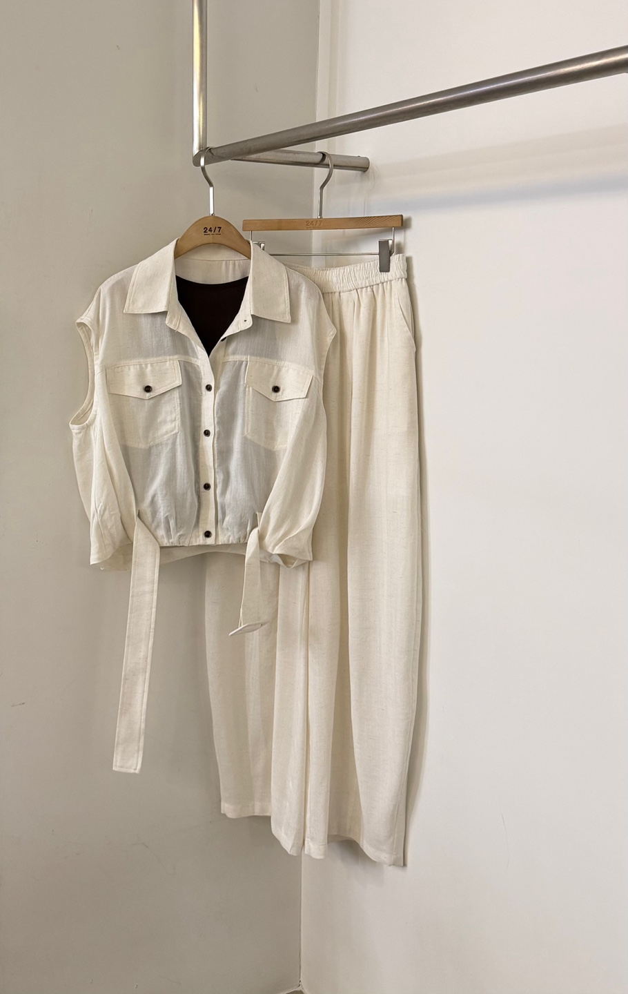TWENTY FOUR SEVEN24-7韓國東大門代購女裝新品休閑套裝套裝TEWNTY FOUR SEVEN24-7套裝圖色1