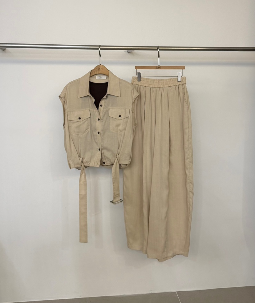 TWENTY FOUR SEVEN24-7韓國東大門代購女裝新品休閑套裝套裝TEWNTY FOUR SEVEN24-7套裝圖色3