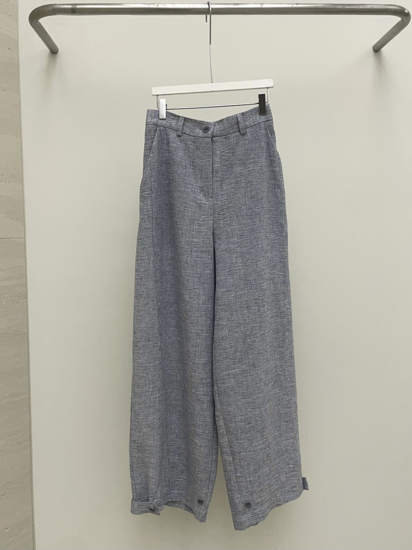 URBANE cloth韓國直郵女裝新品推薦26春夏休閑時尚休閑褲URBANE cloth休閑褲圖色1深藍色