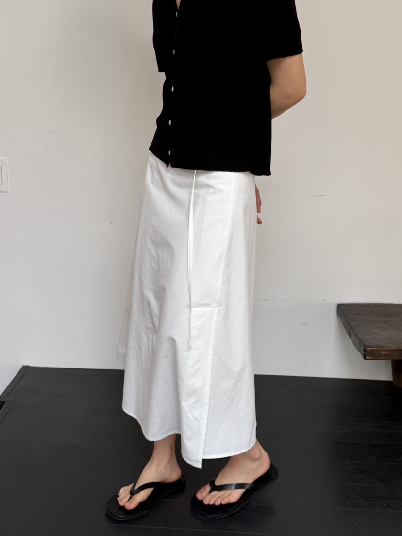 REGULARLY/PLACOR韓國東大門直郵女裝新品人氣長裙棉質腰帶REGULARLY/PLACOR長裙