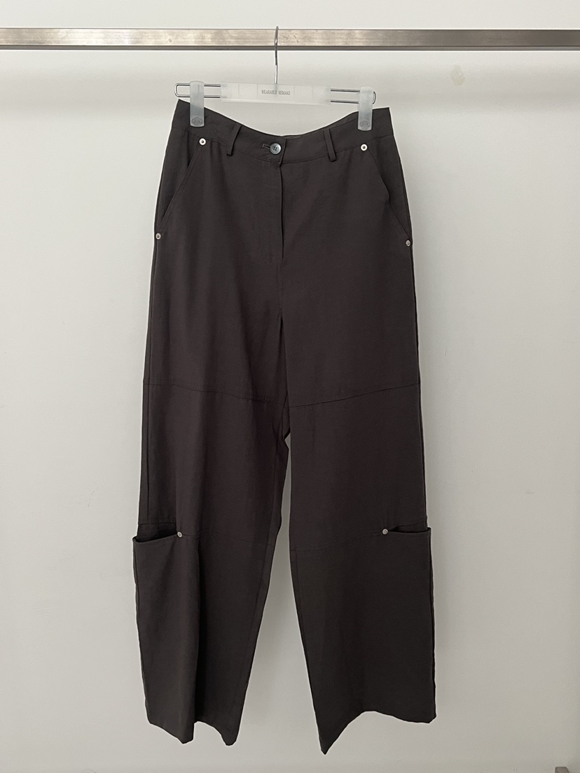WEARABLE-L韓國東大門代購女士新款人氣26夏季時尚休閑褲WEARABLE休閑褲圖色2