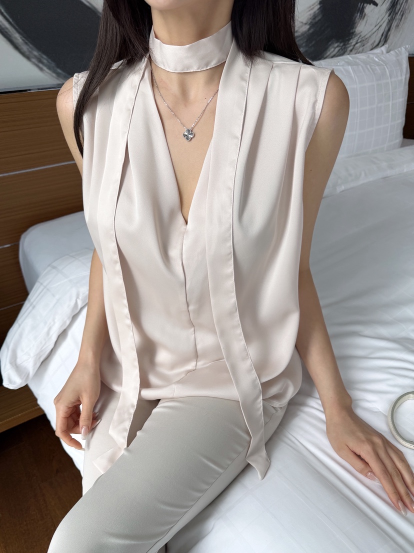 CLOTH韓國東大門直郵女士新品熱賣休閑職業推薦吊帶背心LCLOTH吊帶/背心圖色2杏色
