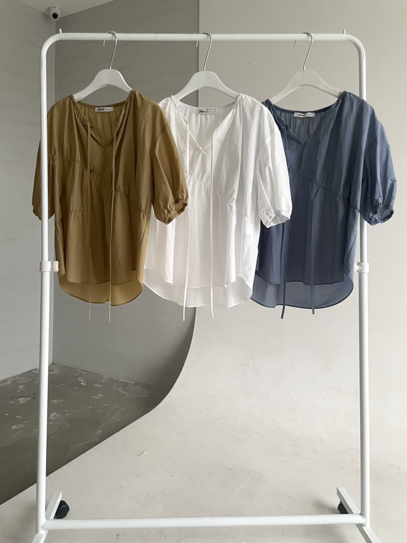 URBANE cloth韓國直郵女裝新款26夏季職業推薦襯衫蕾絲衫URBANE cloth襯衫/蕾絲衫