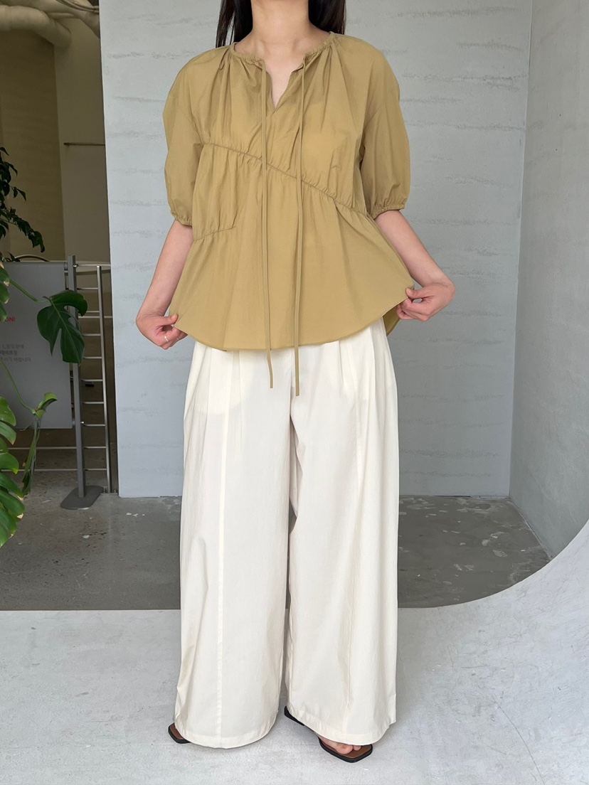 URBANE cloth韓國直郵女裝新款26夏季職業推薦襯衫蕾絲衫URBANE cloth襯衫/蕾絲衫