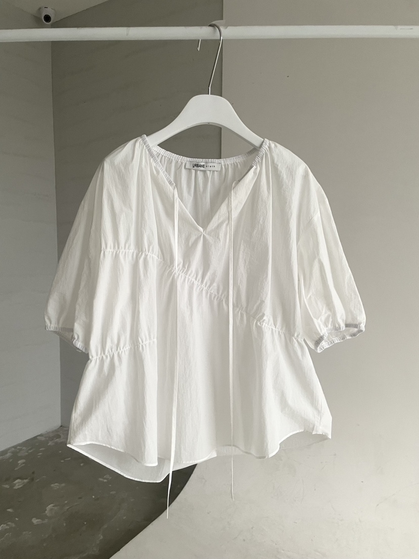 URBANE cloth韓國直郵女裝新款26夏季職業推薦襯衫蕾絲衫URBANE cloth襯衫/蕾絲衫圖色1